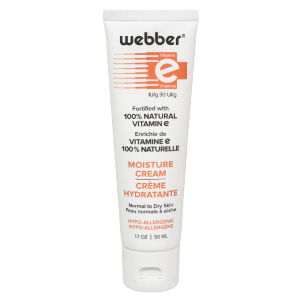 Creme hydratante WEBBER enrichie de vitamine E 100% pure