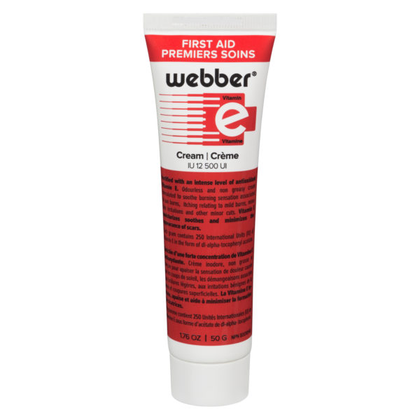 Crème premiers soins WEBBER avec vitamine E