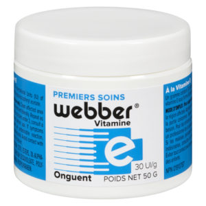 Onguent Premiers Soins WEBBER avec Vitamine E